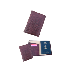 Passport Cover with card slots  - Genuine Leather