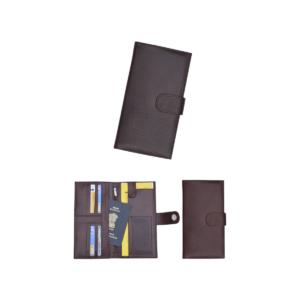 Passport & Travel Wallet - Genuine Leather