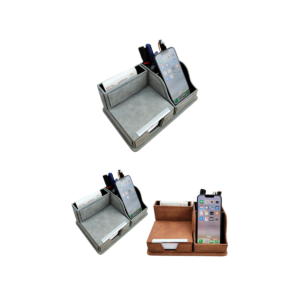 Desk Accessories Organiser - Leatherette