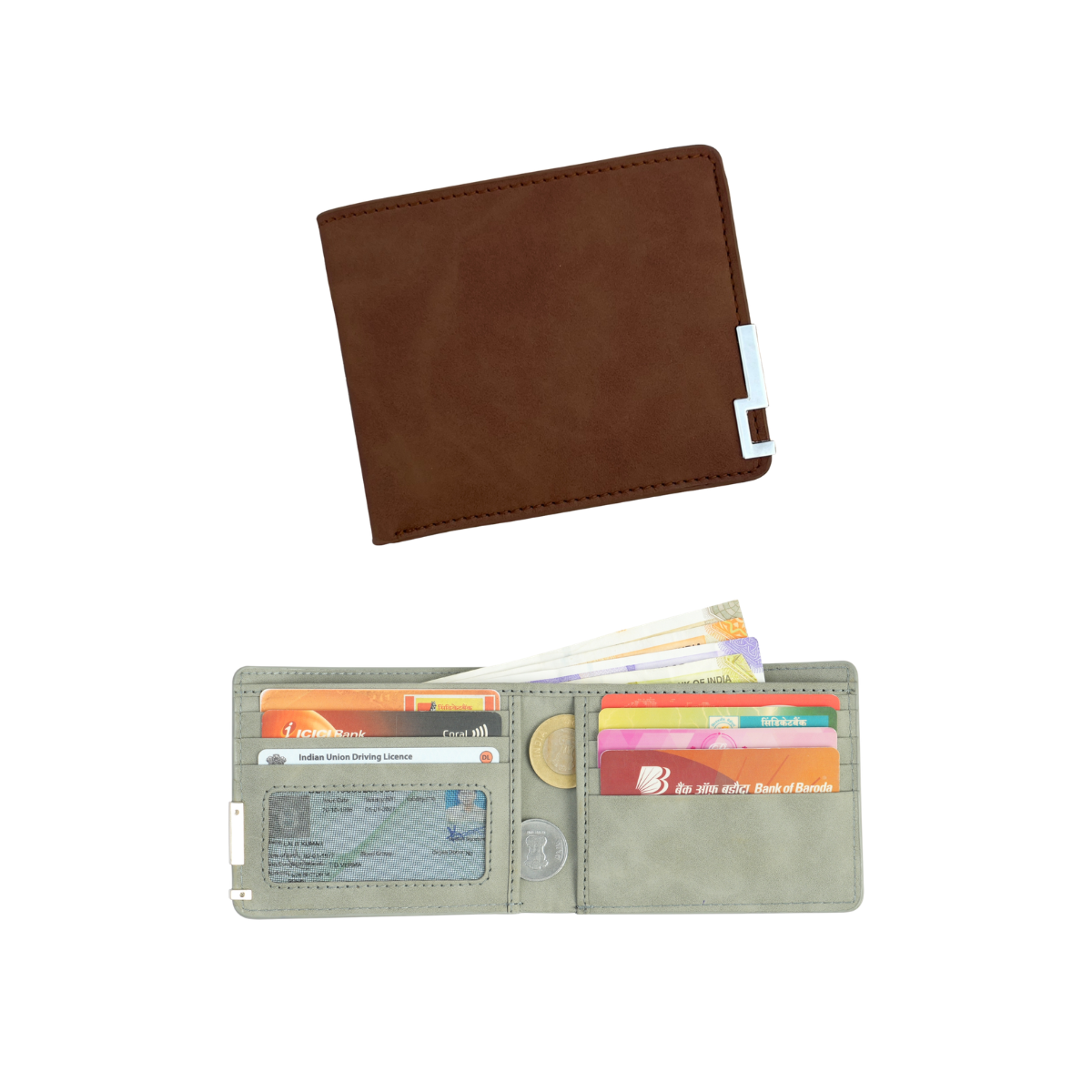 Mens Wallet - Leatherette