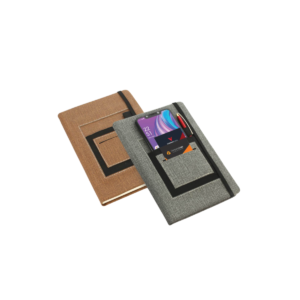 A5 notebook with Mobile Pocket, Card Holder Pocket & Pen Loop
by Castillo Milano