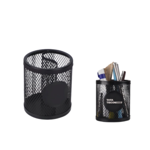 Orbit Wave: Round Wiro tumbler with S shape partition & Round
Branding Plate