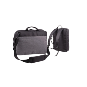 Convertible Sling Laptop Bag | Can be used as a backpack |
Dual tone finish | Separate Laptop space