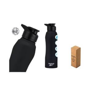 Curvy steel single wall bottle Colored | Capacity 1L approx