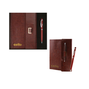 A5 Notebook + Metal Pen