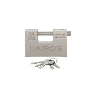 Shutter Lock with 5 Keys Hardened Solid Steel