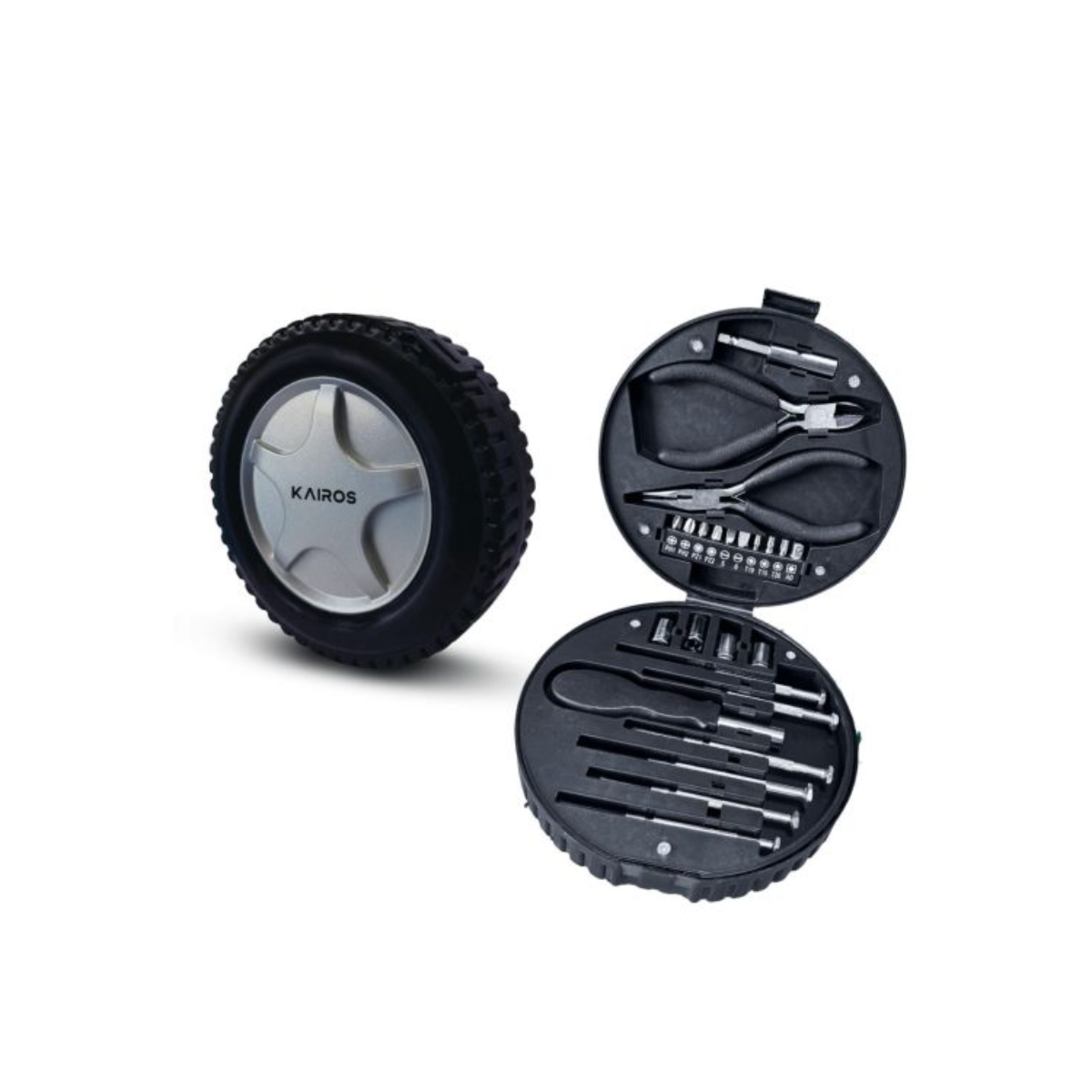 Wheel Shaped Tool Kit with Plier