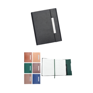 A 5 Dateless Hard Bound Notebook with Metal Pen