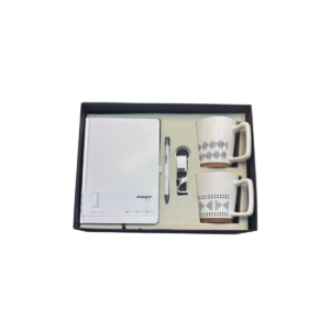 Daily Utility Kit – Ceramic Mug, Notebook, Pen & Keychain