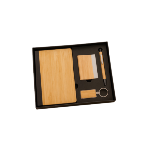 Hamply QX-177 | Diary Pen Keychain Card Holder Set (4-in-1)