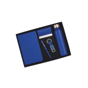 Hamply NX-501 – 5-in-1 Diary, Pen, Keychain, Card Holder & Steel Bottle Set