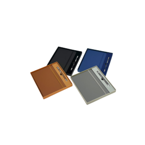 2-in-1 A5 Notebook Diary & Metal Ball Pen Gift Set with Premium Box