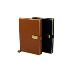 A5 Premium Notebook Diary with Magnetic Strap Closure & Bookmark Ribbon