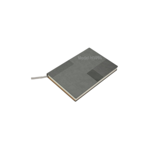A5 Notebook Diary with Metal Logo Plate, Premium PU Cover & Bookmark