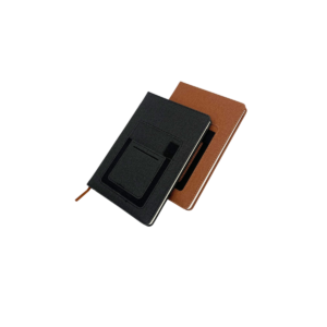 A5 Multifunctional Notebook Diary with Mobile Holder, Card Slots & Pen Loop