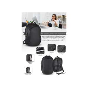 Dynamics Laptop Backpack with Laptop Support – Durable Office & Travel Bag