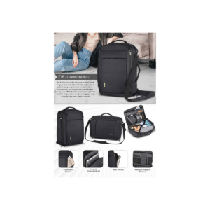 F-05 Commuter Pro Backpack with Side Sling – Dual Combination Laptop Bag