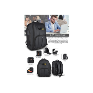 F-17 Super Pack Laptop Backpack – Heavy-Duty Travel & Office Bag