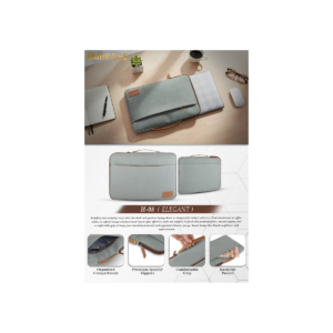 H-08 Elegant Laptop Sleeve – Premium Minimalist Case with Zipper Closure