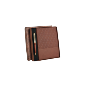 A-18 2-in-1 Faux Leather Gift Set – Premium Notebook & Pen Combo