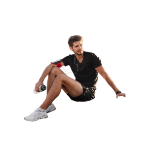 High O2 Crew Neck T-Shirt for Men – 100% Polyester Breathable Micro Dot Fabric, Moisture Wicking, Contemporary Fit