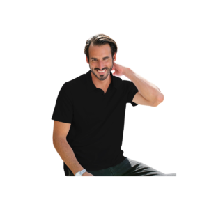 Carbon Solid Collar Polo T-Shirt for Men – 100% Combed Cotton Pique Knit, Pre-Shrunk, Premium Fit (220–230 GSM, Multi-Color Options)