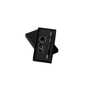 Premium Pen & Keychain Gift Set with “Dreamer” Engraving – Elegant Matte Finish Metal Pen Combo in Luxury Box