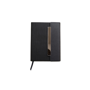 Premium Textured Leatherette Organizer Diary with Metal Flap Closure – Executive Notebook