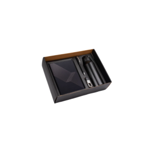 4 in 1 set: Stainless Steel Bottle, Metal Pen, Metal Keychain, A5 Notebook