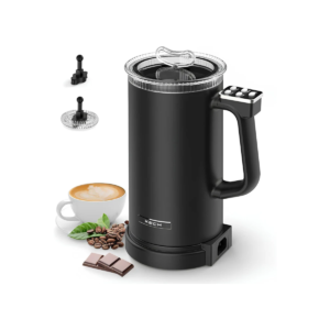 XECH MyCafe Electric Milk Frother & Coffee Maker with Hot/Cold Foam