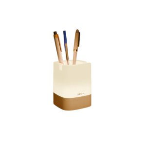 XECH Nova Ambient Light Desk Organizer with Pen Stand, Phone Holder, LED Night Lamp, USB Rechargeable