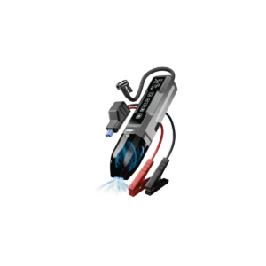 XECH SuperVac Cordless Car Vacuum Cleaner with Tyre Inflator, Jump Starter & Emergency Flashlight