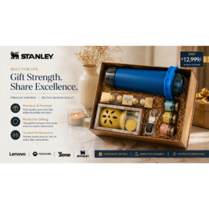 Stanley Premium Corporate Gift Hamper with Insulated Water Bottle, Chocolates, Aroma Diffuser & Luxury Festive Gift Box