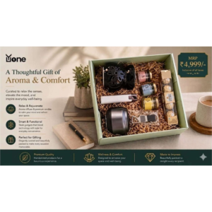 Yone Premium Corporate Gift Hamper with Bluetooth Speaker, Chocolates, Aroma Candles & Luxury Wellness Gift Box