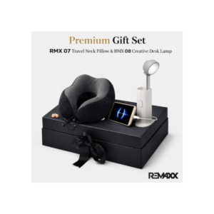 RMX 07 Travel Neck Pillow & RMX 08 Creative Desk Lamp Combo