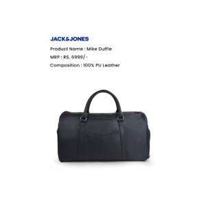 Mike Duffle Premium  PU Leather Travel Bag