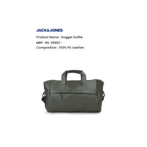 Rogger Duffle Premium  PU Leather Travel Bag