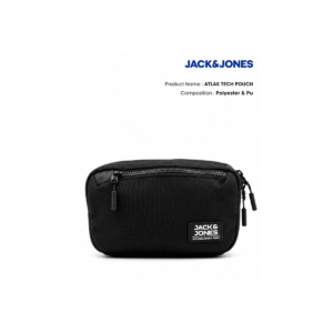 Atlas Tech Pouch Premium Black Organizer Bag