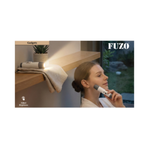 FUZO RayLax Rechargeable Facial Massager with LED Torch, 3 Modes, Compact Portable Design & USB Charging for Skin Care & Relaxation