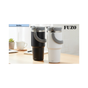FUZO Thanos Double Wall Stainless Steel Mug with Leak-Proof Lid, Insulated Travel Cup