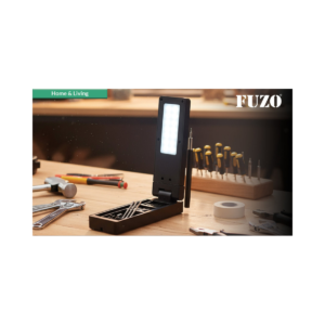 FUZO Grease Portable Tool Kit with Built-in LED Light, Magnetic Holder, Multi-Tool Set & Rechargeable Battery