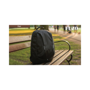 FUZO Featherlite Ultra-Light Anti-Theft Laptop Backpack with Water-Resistant Fabric, Slim Design, Trolley Sleeve