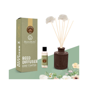 Lavender Reed Diffuser (120ml) & Handcrafted Reed Diffuser Set – Premium Home Fragrance Sticks for Long-Lasting Aromatherapy & Décor