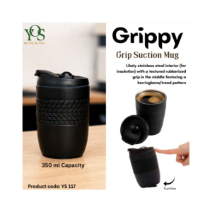 Grippy Grip Suction Mug
