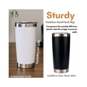 Sturdy Stainless Steel Flask Mug