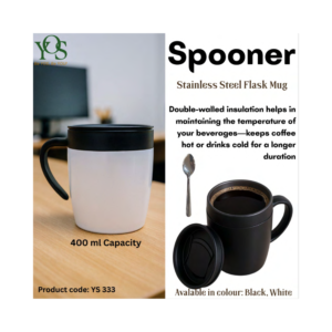 Spooner Stainless Steel Flask